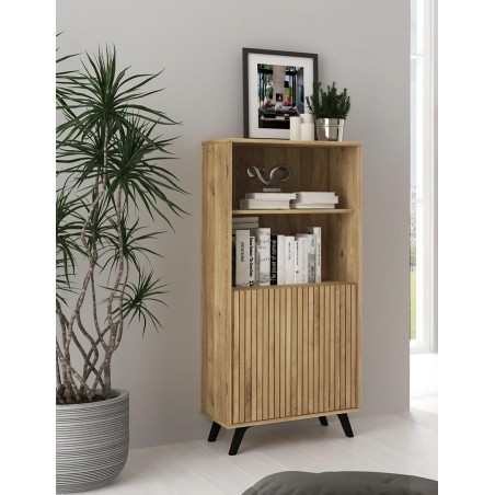 Mueble Bar Solana | Estilo Nórdico y Almacenaje Inteligente para Tu Salón