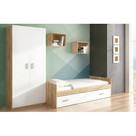 DORMITORIO CON ARMARIO MOD.CHAMPION AMBIENTE 02
