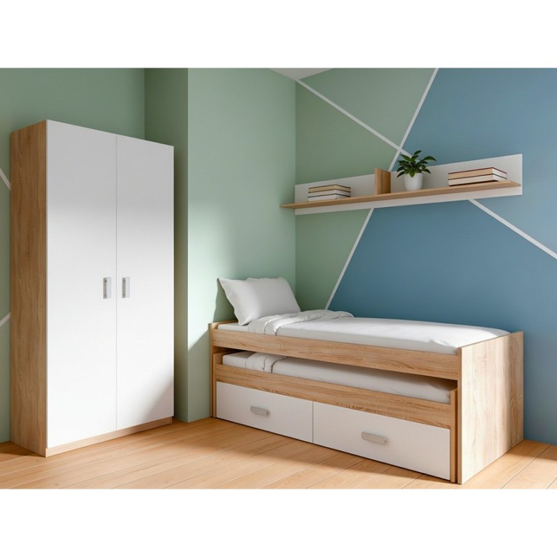 DORMITORIO CON ARMARIO MOD.CHAMPION AMBIENTE 04