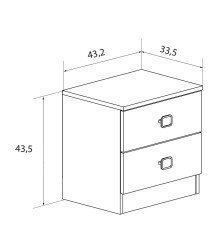 DORMITORIO SIN ARMARIO MOD.CHAMPION AMBIENTE 09