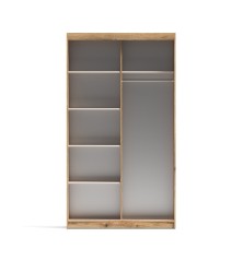 ARMARIO 2P. CORREDERA C/ESPEJO 120CM MOD. INOVA MAUVELLA-BEIG