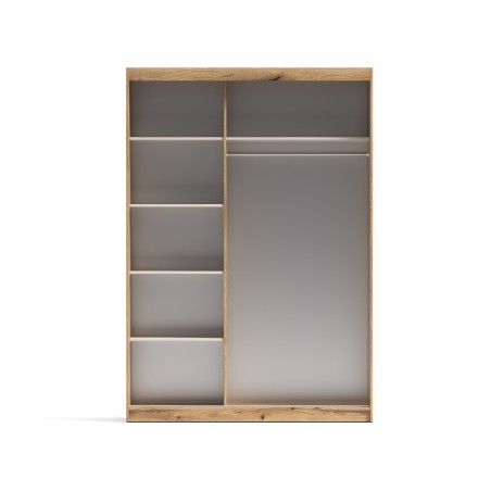 ARMARIO 2P. CORREDERA C/ESPEJO 150CM MOD. INOVA MAUVELLA-BEIG