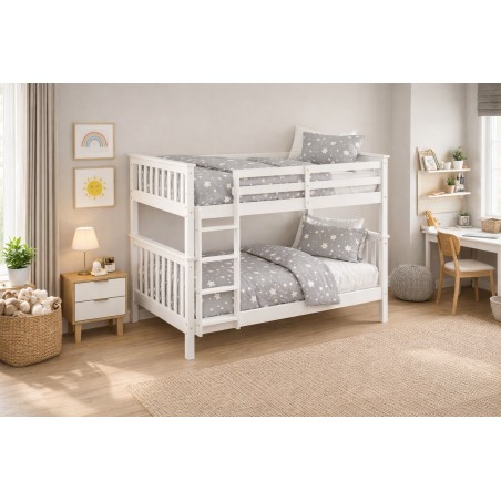 LITERA MADERA MOD. CAMILA BLANCA