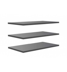 Lote de 3 estantes de 72x42 armario W18  150cm  ancho