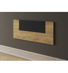 CABECERO JUVENIL MOD. AURA 2025 MAUVELLA-NEGRO