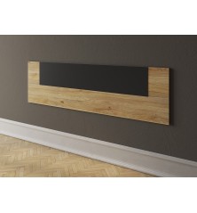 CABECERO MATRIMONIO MOD. AURA 2025 MAUVELLA-NEGRO