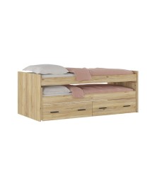 CAMA COMPACTO CON CAJONERA MOD AURA 2025 MAUVELLA