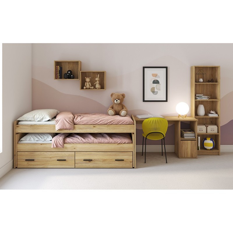 DORMITORIO JUVENIL MOD.AURA AMB.03 MAUVELLA