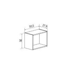 ESTANTERIA CUBO MOD. AURA 2025 MAUVELLA