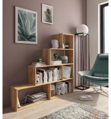 ESTANTERIA ESCALERA MOD. AURA 2025 MAUVELLA