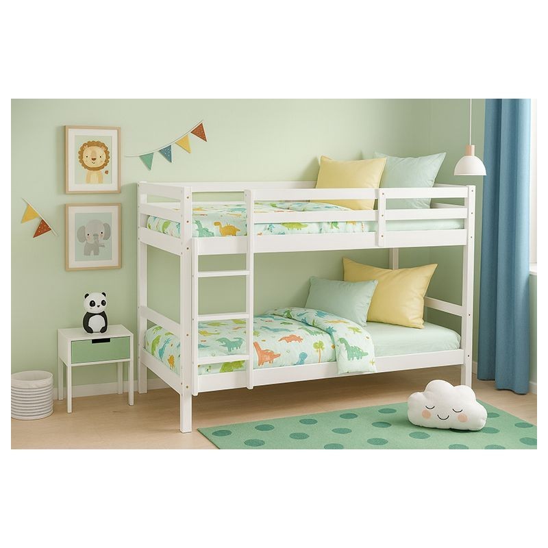 LITERA MADERA MOD. OLIVIA BLANCA