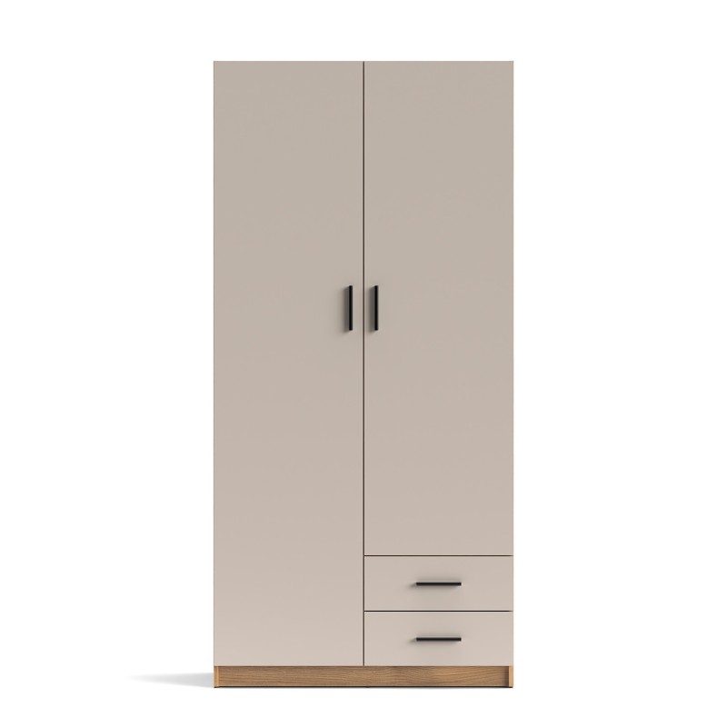 ARMARIO 2P. 2C MOD. ELBA MAUVELLA-BEIG