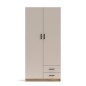 ARMARIO 2P. 2C MOD. ELBA MAUVELLA-BEIG