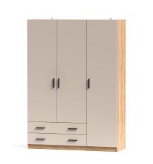 ARMARIO 3PTAS. 2C MOD. ELBA MAUVELLA-BEIG