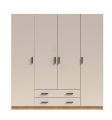 ARMARIO 4PTAS. 2C MOD. ELBA MAUVELLA-BEIG
