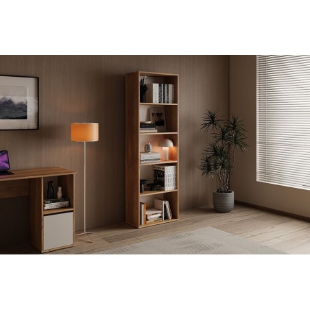 ESTANTERIA 182 CM MOD. ELBA MAUVELLA-BEIG