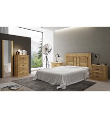 Dormitorio completo Rapid en mauvella rayas