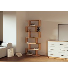 ESTANTERIA ASIMETRICA ALTA MOD. ELBA MAUVELLA