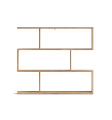 ESTANTERIA ASIMETRICA BAJA MOD. ELBA MAUVELLA