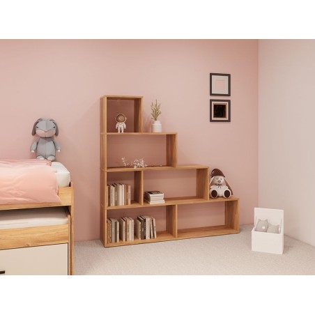 ESTANTERIA ESCALERA MOD. ELBA MAUVELLA