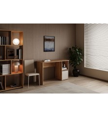 MESA ESTUDIO 1 PUERTA MOD. ELBA MAUVELLA-BEIG