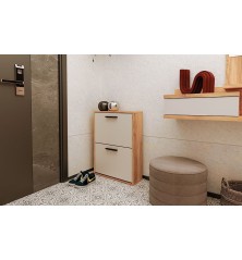 ZAPATERO 2 PUERTAS MOD. ELBA MAUVELLA-BEIG