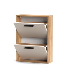 ZAPATERO 2 PUERTAS MOD. ELBA MAUVELLA-BEIG