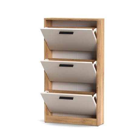 ZAPATERO 3 PUERTAS MOD. ELBA MAUVELLA-BEIG
