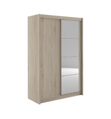 Armario de correderas modelo Kario de 180 cm en Oak Sonoma