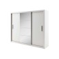Armario de correderas modelo Kario de 200 cm en Blanco