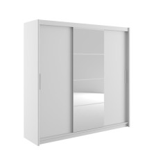 Armario de correderas modelo Kario de 220 cm en Blanco