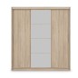 Armario de correderas modelo Kario de 220 cm en Oak Sonoma