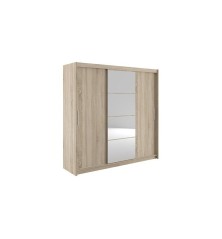 Armario de correderas modelo Kario de 220 cm en Oak Sonoma