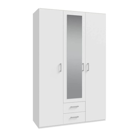 Armario W17 3ptas con espejo blanco