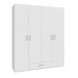 Armario w17 4 ptas. 1 cajón blanco Armario w17 4 ptas. 1 cajón blanco