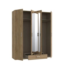 Armario W17 4 ptas. 1 cajón espejo  Mauvella
