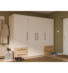 Armario W19 4 puertas 4 cajones sand- artisan