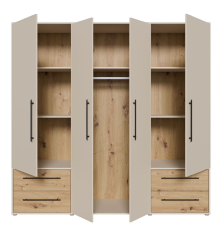 Armario W19 4 puertas 4 cajones sand- artisan