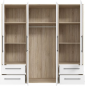 Armario W19 4 puertas 4 cajones sand- artisan Armario W19 4 puertas 4 cajones sand- artisan