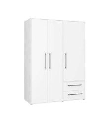 Armario W19 3 ptas 2 cajones  blanco