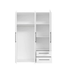 Armario W19 3 ptas 2 cajones  blanco
