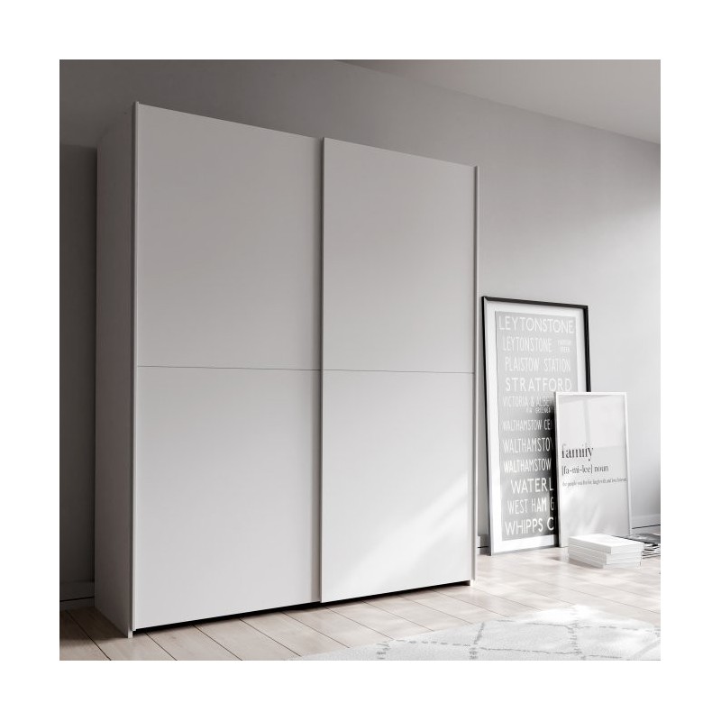 Armario corredero W20 de 150 cm Blanco