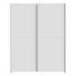 Armario corredero W20 de 150 cm Blanco
