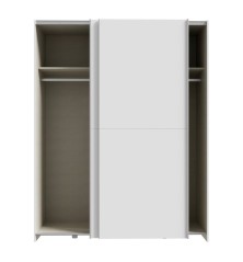 Armario corredero W20 de 150 cm Blanco
