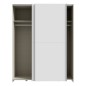 Armario corredero W20 de 150 cm Blanco