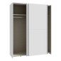 Armario corredero W20 de 150 cm Blanco