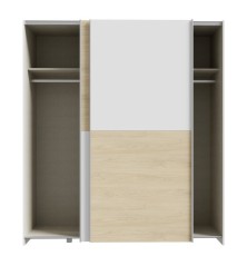 Armario corredero W20 de 170 cm Blanco Puccini