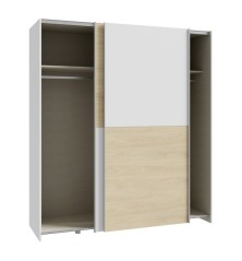 Armario corredero W20 de 170 cm Blanco Puccini