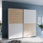 Armario corredero W20 de 190 cm Blanco Puccini