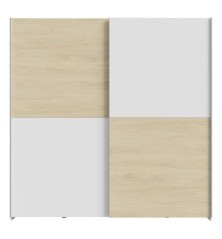 Armario corredero W20 de 190 cm Blanco Puccini